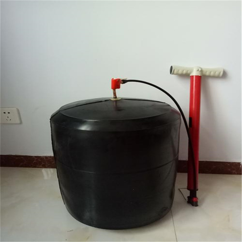 沧州管道施工用堵水气囊 DN500自来水管闭气试验气囊