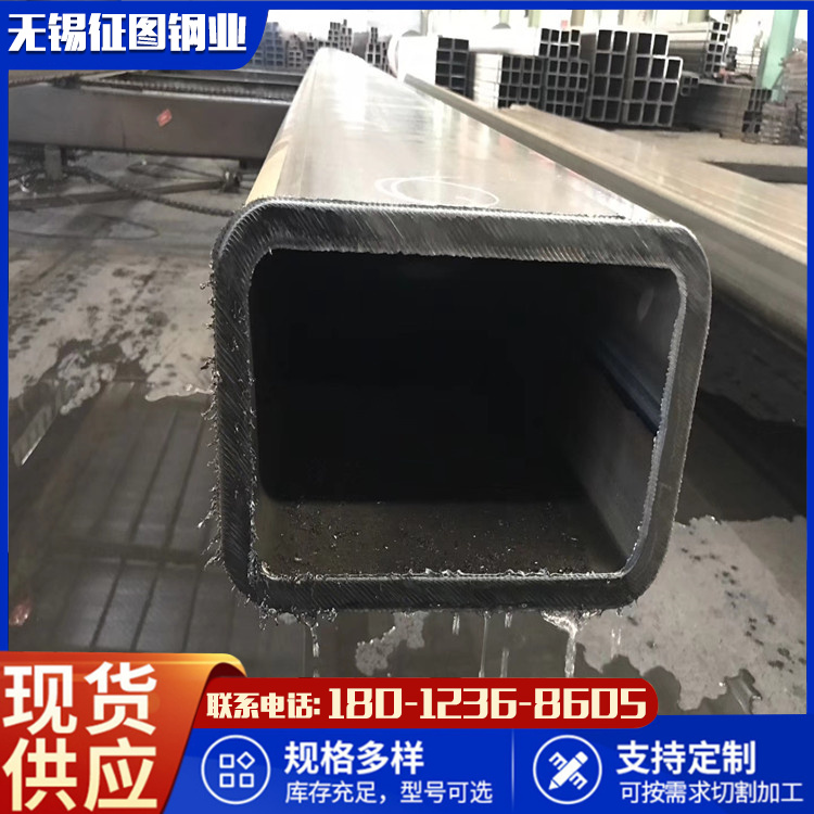 潜江Q355B方管厂家  钢结构工程用150x150x14壁厚均匀