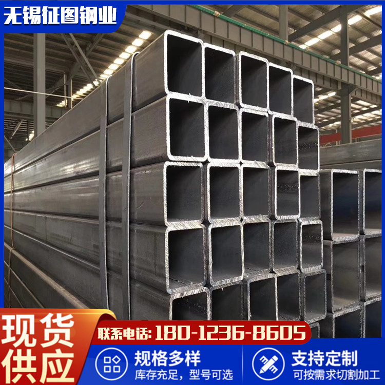 118x118x10厚壁矩形管 征图  Q345镀锌方管 钢结构工程用 发货速度快