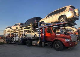 新疆发往营口轿车托运物流,火车托运轿车价格
