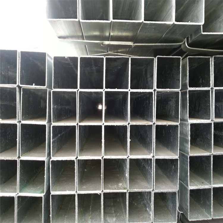 九龙坡钢结构方管厂家 镀锌带矩形管 70x70x4.0方管 发货速度