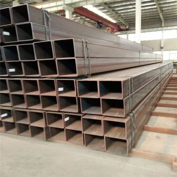 垦利热镀锌方管厂家 高频焊方管 101.6x76.2x4.5方管 幕墙钢结构