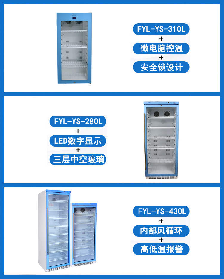 生物物证用-20℃冰箱FYL-YS-128L