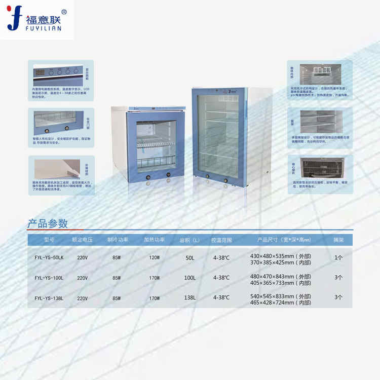 型号福意联恒温箱FYL-YS-280L