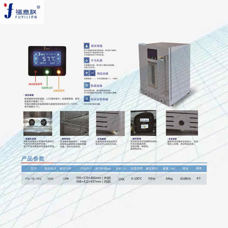 福意联冰箱FYL-YS-1028L（2-48℃）