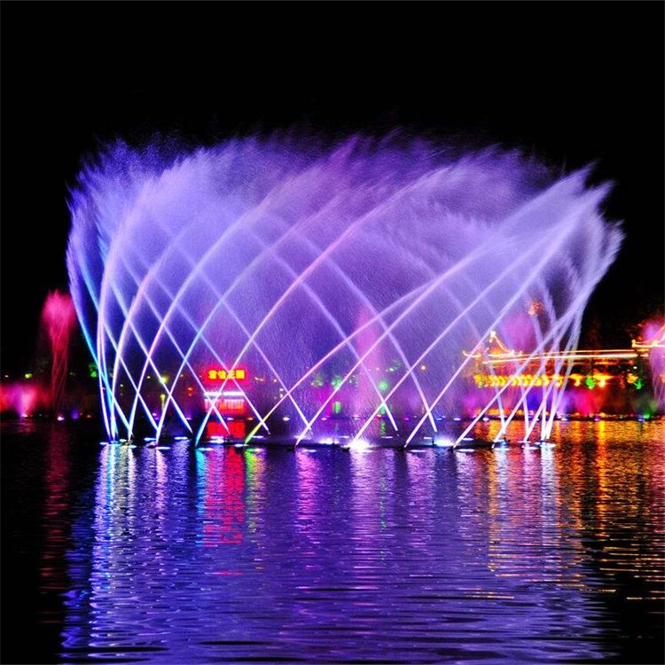 四川汶川公园喷泉设备安装