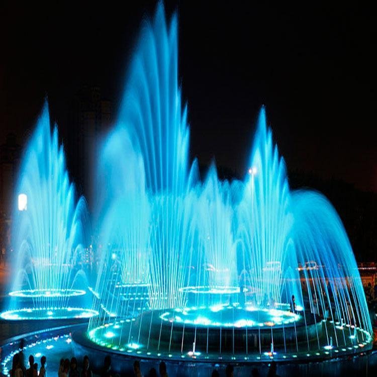 曲靖广场音乐喷泉