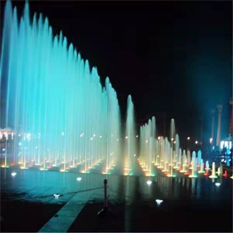 内江雾森喷泉设计制作 水幕电影厂家 湖面喷泉