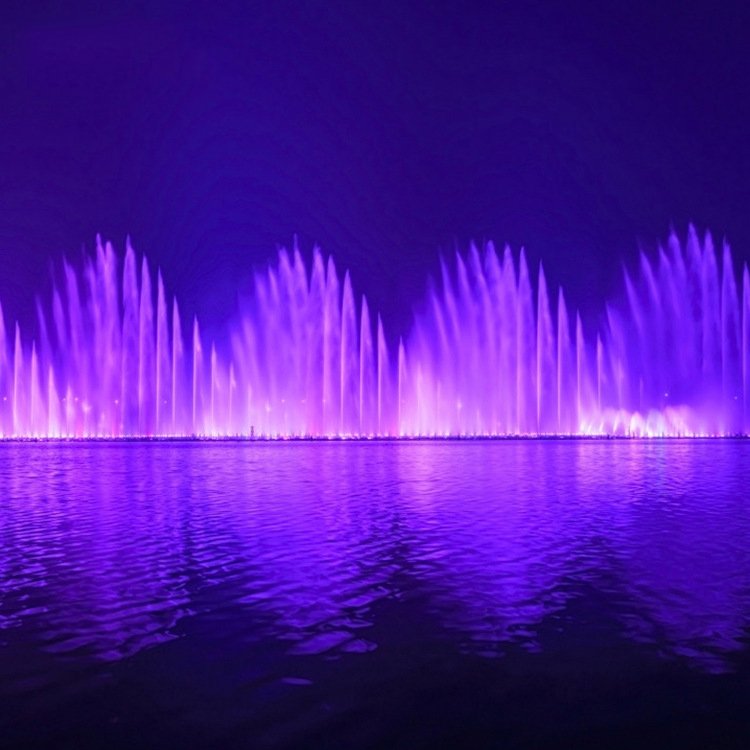阿拉善盟灯光喷泉设计施工