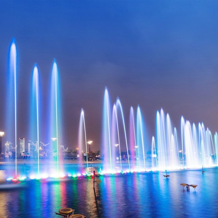 马鞍山广场喷泉