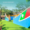 人造仿真草坪景洪塑料人工草皮彩钢板围挡假草坪
