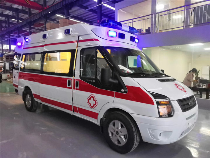 昆玉120长途转院救护车救护车转运病人