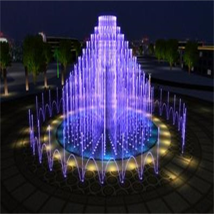 银川音乐喷泉施工