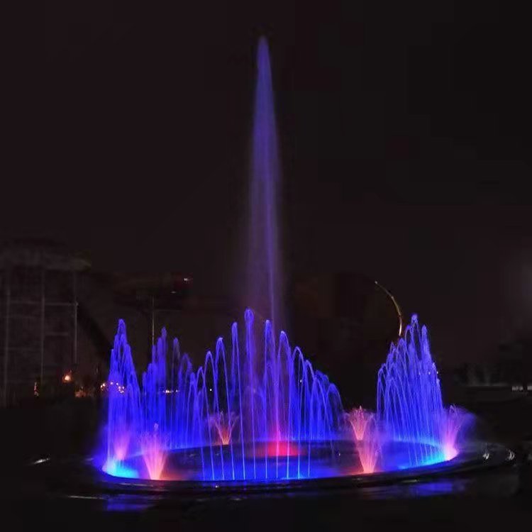 武汉喷泉制造 ,武汉大型喷泉公司电话, 武汉波光跳泉