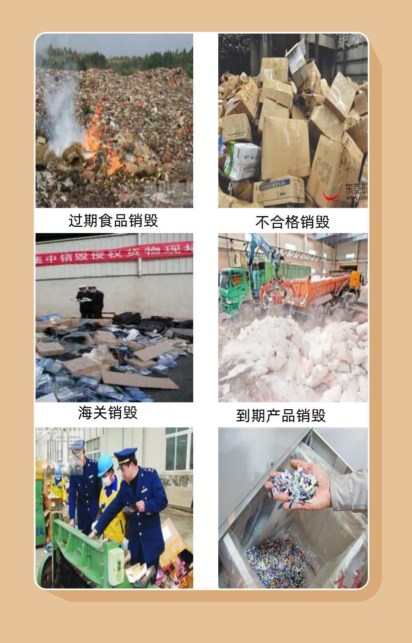 广州南沙区过期冷冻食品报废公司档案销毁机构