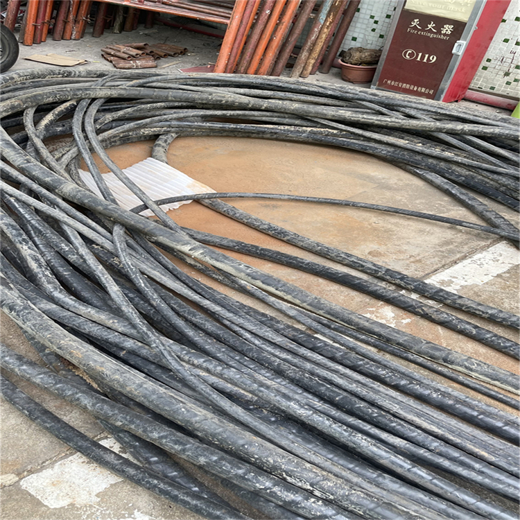 清远市FPC电缆拆除,回收RVV电缆线，回收光纤线