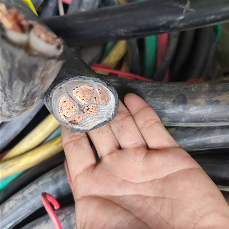 广州市电缆回收多少钱一吨-收购铝芯电缆-废旧电缆回收带皮称重