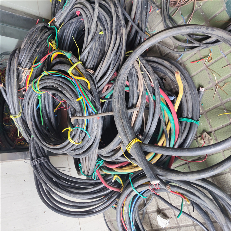 清远市FPC电缆拆除,回收RVV电缆线，回收光纤线