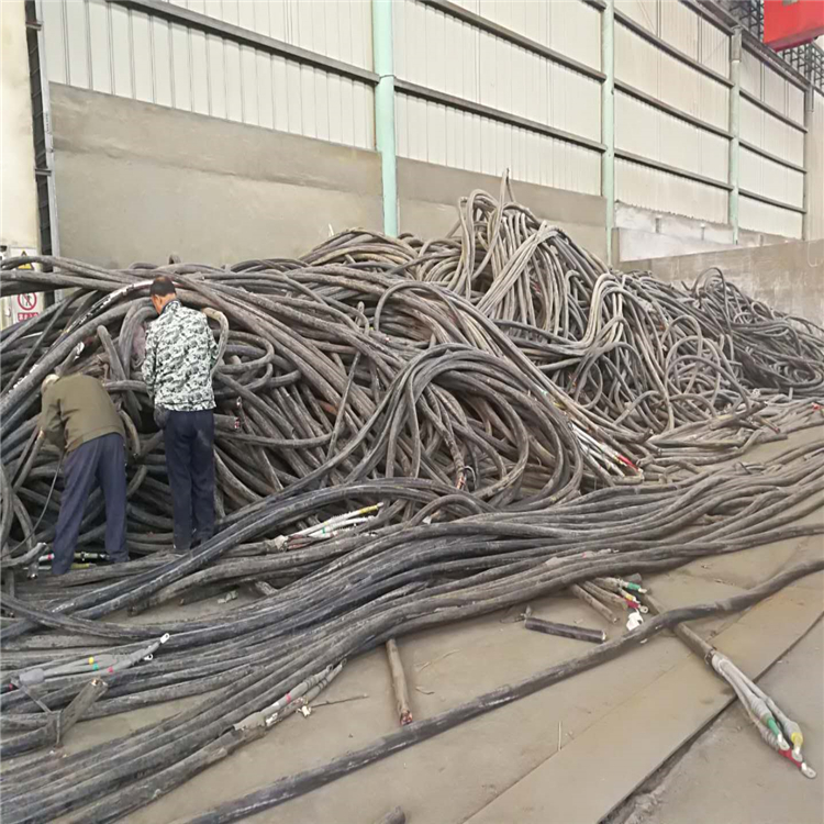 惠州市电缆回收流程,铜带径向加强充油电缆回收