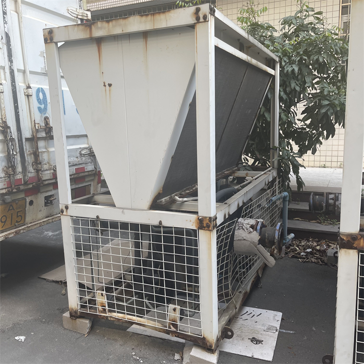 江门市二手空调回收 螺杆冷水机组回收 旧空调回收拆除