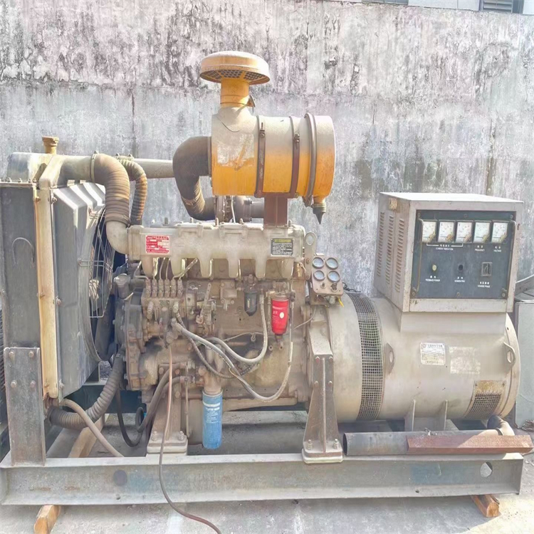 广州市柴油发电机回收-废旧发电机设备回收 柴油发电机回收