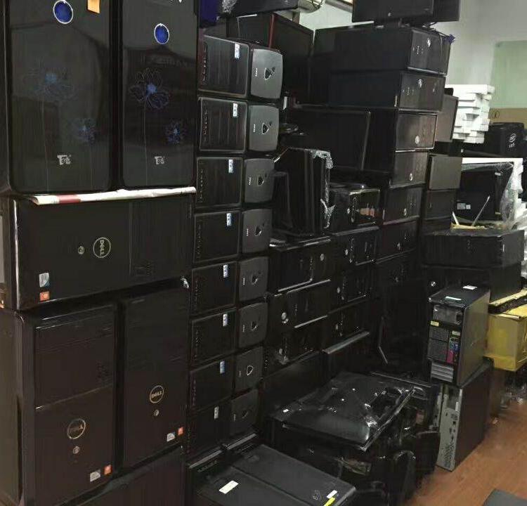 越秀区回收各种电脑-回收办公设备价位-戴尔主机回收