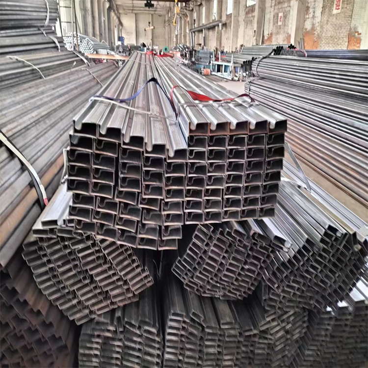 锡林郭勒盟32*32扇形管 40*60凹槽钢管 生产工艺