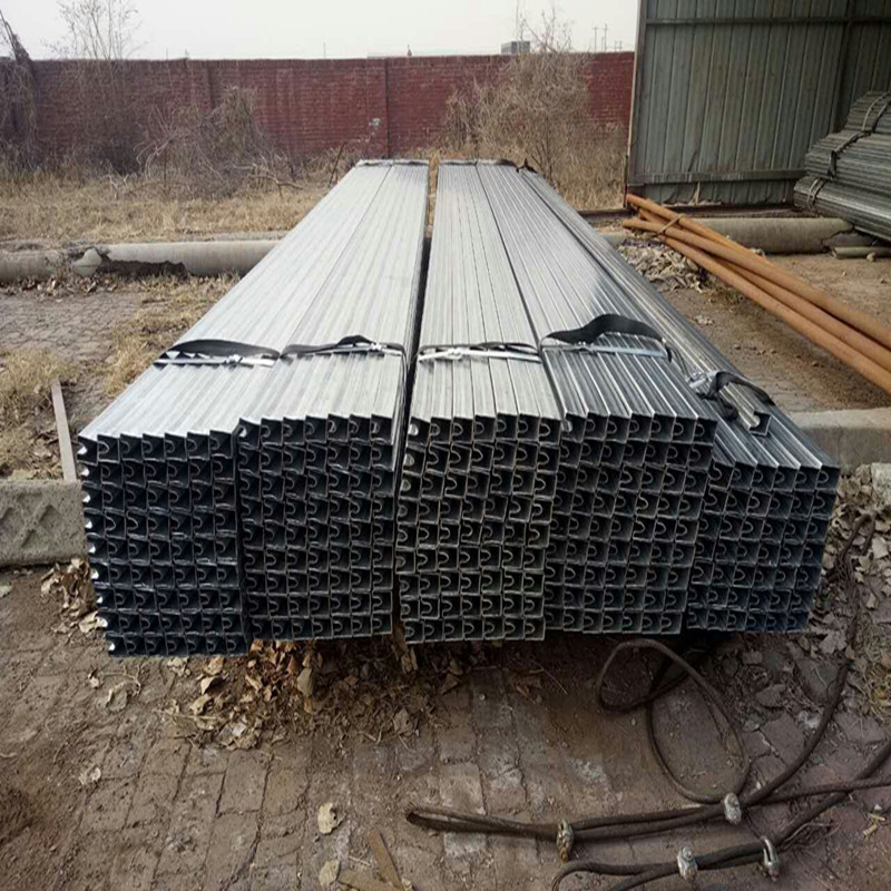 伊犁哈萨克椭圆铁管 镀锌扇形管 厂家加工定制