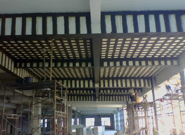 广东惠州建筑加固 碳纤维布加固 梁板柱加固